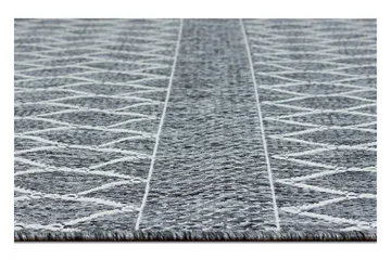Madrid Bell Flatvävd Matta 80x150 - Grå/Vit - Textil & mattor - Mattor - Stora mattor