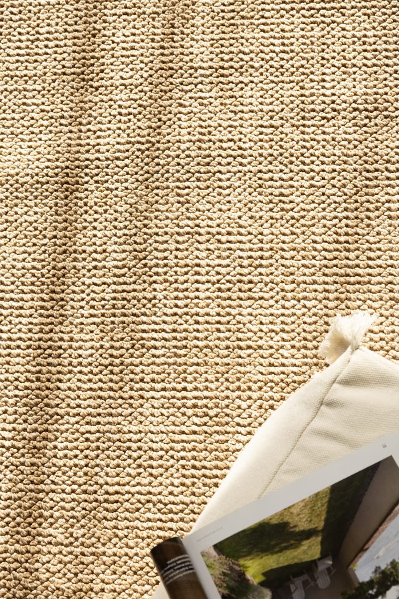 Maskinvävd Matta Capri Plain Rund 240 cm - Jute - Textil & mattor - Mattor - Stora mattor
