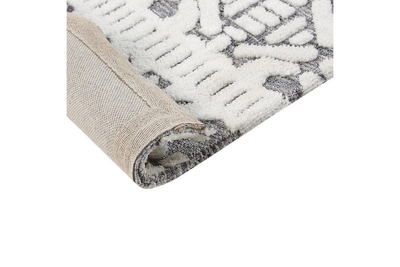 Matta Sibi - Vit, Grå, 200x300 cm - Textil & mattor - Mattor - Flatvävda mattor