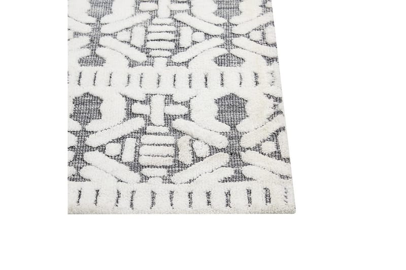 Matta Sibi - Vit, Grå, 200x300 cm - Textil & mattor - Mattor - Flatvävda mattor
