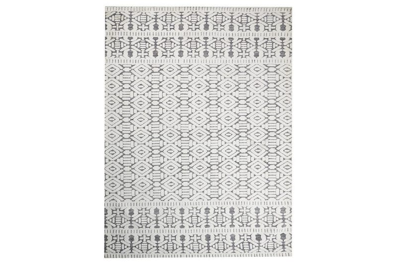 Matta Sibi, Vit, Grå, 300x400 cm