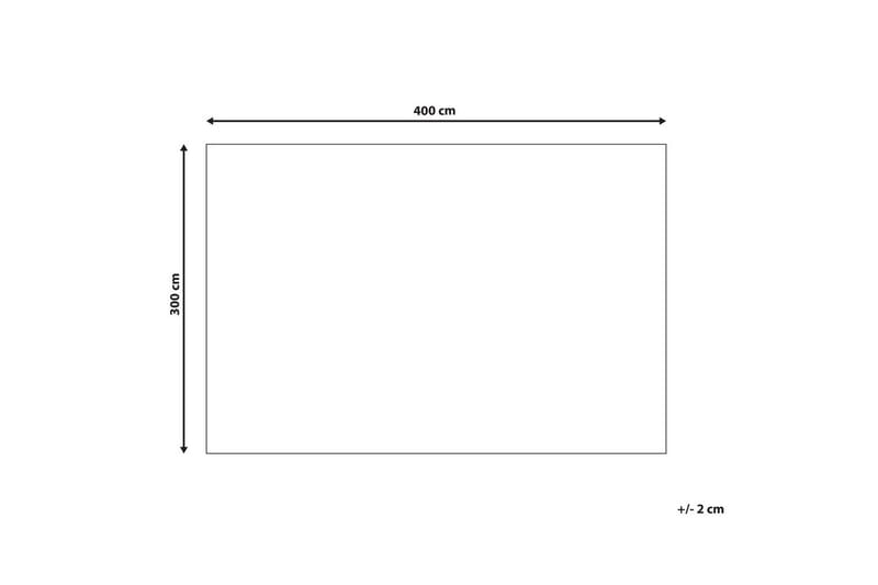 Matta Sibi - Vit, Grå, 300x400 cm - Textil & mattor - Mattor - Flatvävda mattor