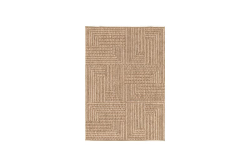 Mattor Hillerstorp Belle utematta 160x230 cm Beigebrun - Beigebrun - Textil & mattor - Mattor - Utomhusmattor