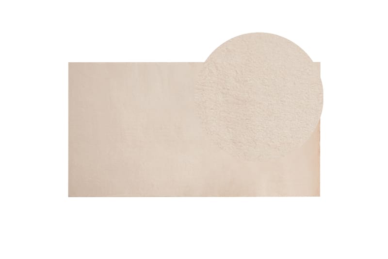 Mirpur Skinnmatta 80x150 cm - Beige - Textil & mattor - Mattor - Fällar & skinnmattor