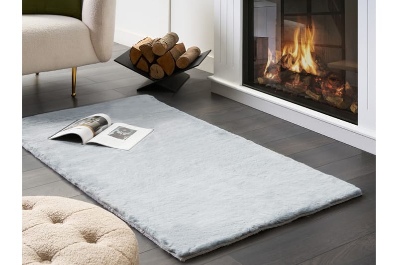 Mirpur Skinnmatta 80x150 cm - Grå - Textil & mattor - Mattor - Fällar & skinnmattor