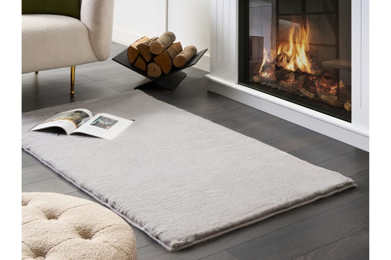 Mirpur Skinnmatta 80x150 cm - Grå - Textil & mattor - Mattor - Modern matta - Wiltonmattor
