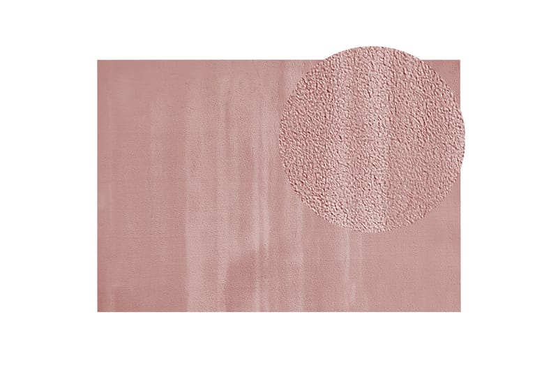 Mirpur Skinnmatta 80x150 cm - Rosa - Textil & mattor - Mattor - Fällar & skinnmattor