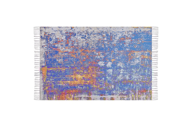 Acarlar Ryamatta 140x200 cm - Blå - Textil & mattor - Mattor - Modern matta - Ryamatta & luggmatta