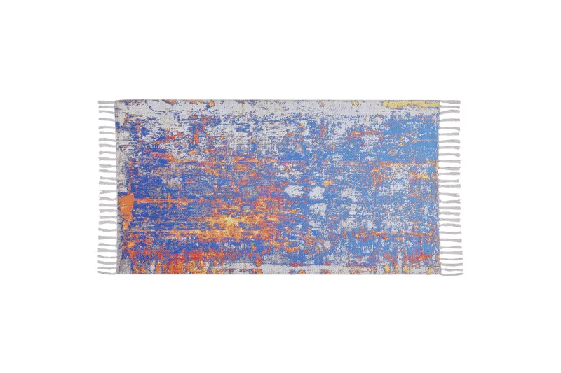 Acarlar Ryamatta 80x150 cm - Blå - Textil & mattor - Mattor - Modern matta - Wiltonmattor