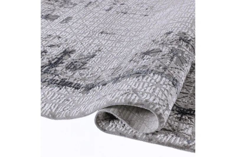 Acelya Wiltonmatta 100x300 cm Rektangulär - Mörkblå - Textil & mattor - Mattor - Modern matta - Friezematta