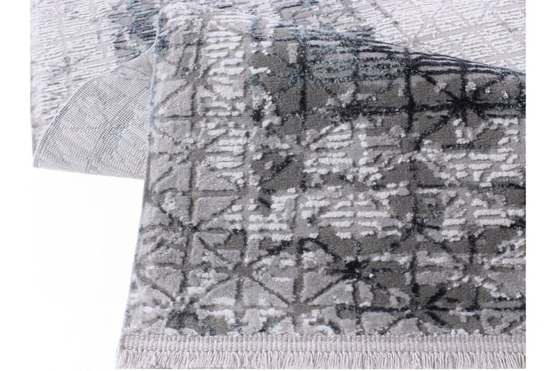 Acelya Wiltonmatta 100x300 cm Rektangulär - Mörkblå - Textil & mattor - Mattor - Modern matta - Friezematta