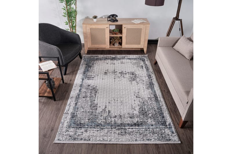 Acelya Wiltonmatta 200x290 cm Rektangulär - Mörkblå - Textil & mattor - Mattor - Modern matta - Friezematta