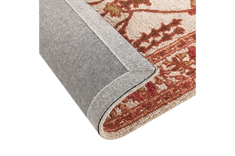 Adilcevaz Ullmatta 140x200 cm - Orange - Textil & mattor - Mattor - Modern matta - Ullmatta