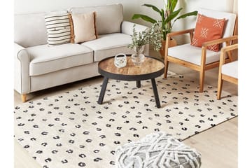 Afis Bomullsmatta 160x230 cm - Beige - Textil & mattor - Mattor - Modern matta - Bomullsmatta