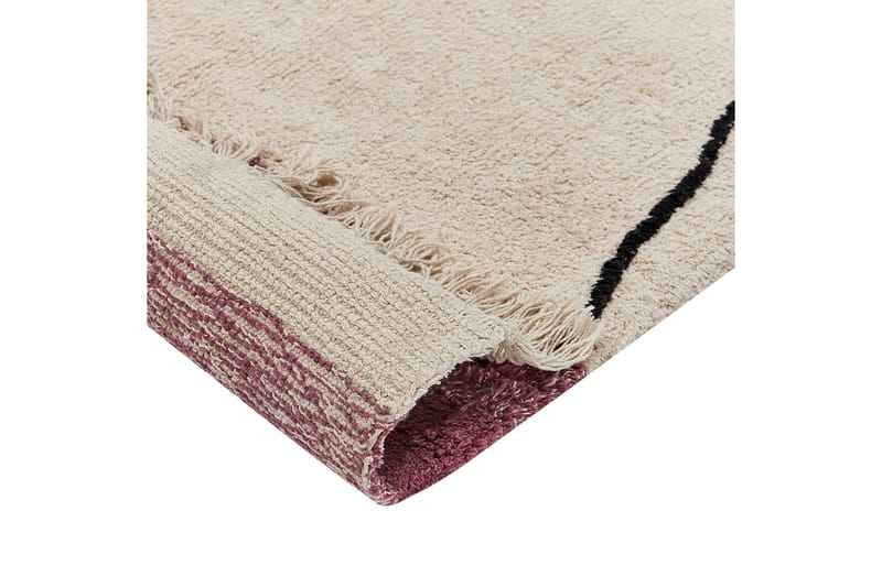 Afsar Bomullsmatta 140x200 cm - Beige - Textil & mattor - Mattor - Modern matta - Bomullsmatta