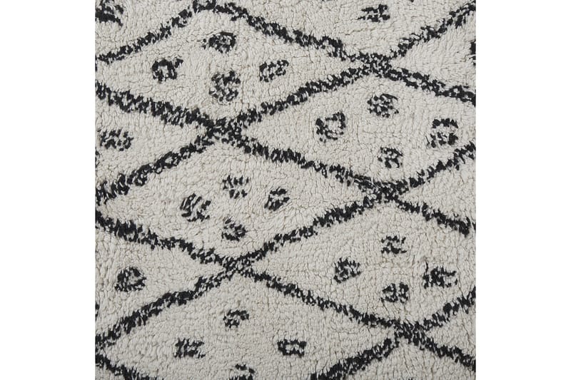 Agadir Bomullsmatta 160x230 cm - Svart/Vit - Textil & mattor - Mattor - Modern matta - Bomullsmatta