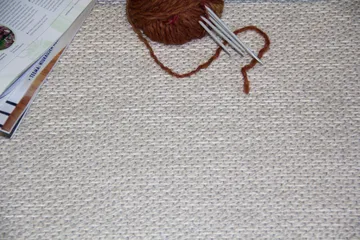 Aho Matta Rund 133 cm Beige - Vm Carpet - Textil & mattor - Mattor - Modern matta - Ullmatta