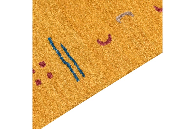 Akalan Ryamatta 140x200 cm - Gul - Textil & mattor - Mattor - Modern matta - Ryamatta & luggmatta