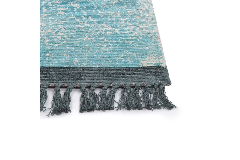 Akarsu Viskosmatta 160x230 cm - Blå - Textil & mattor - Mattor - Modern matta - Viskosmatta & konstsilkesmatta