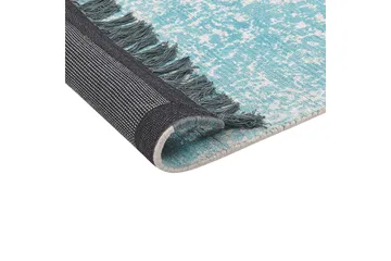 Akarsu Viskosmatta 160x230 cm - Blå - Textil & mattor - Mattor - Modern matta - Viskosmatta & konstsilkesmatta