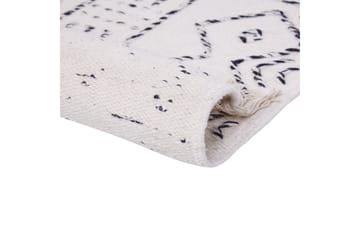 Alkent Ullmatta 160x230 cm - Svart/Vit - Textil & mattor - Mattor - Modern matta - Ullmatta