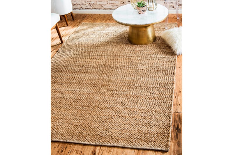 Ally Jutematta 120x180 cm Rektangulär - Natur - Textil & mattor - Mattor - Modern matta - Sisalmattor