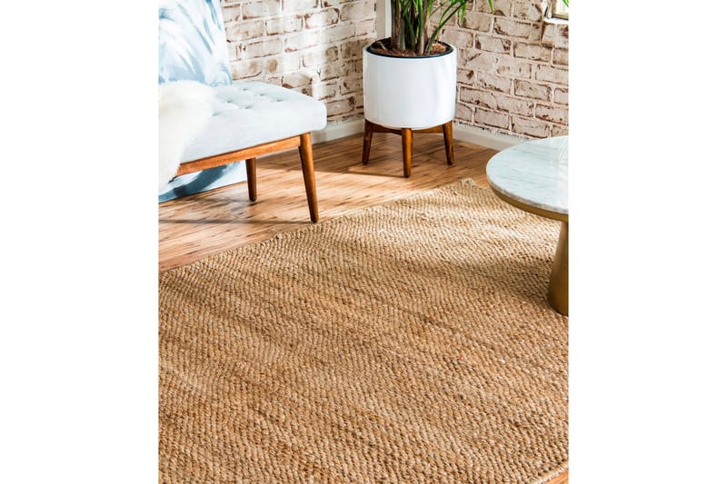 Ally Jutematta 120x180 cm Rektangulär - Natur - Textil & mattor - Mattor - Modern matta - Sisalmattor
