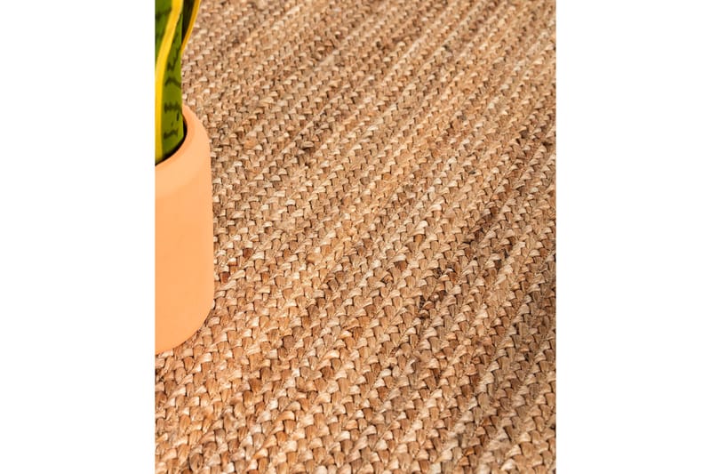 Ally Jutematta 120x180 cm Rektangulär - Natur - Textil & mattor - Mattor - Modern matta - Sisalmattor