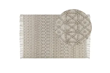 Alucra Ryamatta 160x230 cm - Beige - Textil & mattor - Mattor - Modern matta - Ullmatta