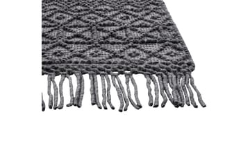 Alucra Ryamatta 160x230 cm - Svart - Textil & mattor - Mattor - Modern matta - Ullmatta