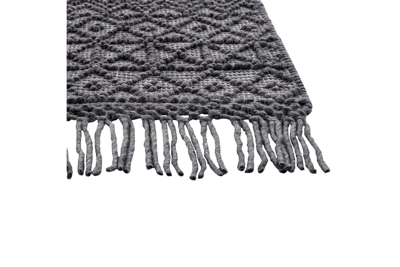 Alucra Ryamatta 160x230 cm - Svart - Textil & mattor - Mattor - Modern matta - Ullmatta