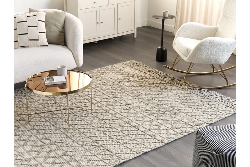 Alucra Ryamatta 200x300 cm - Beige - Textil & mattor - Mattor - Modern matta - Ryamatta & luggmatta