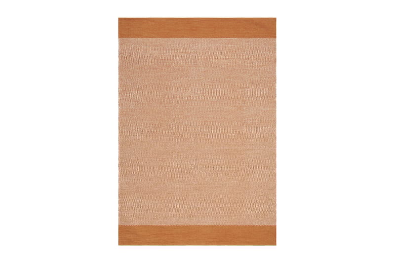 Alva Bomullsmatta 140x200 cm Rektangulär - Orange - Textil & mattor - Mattor - Modern matta - Bomullsmatta