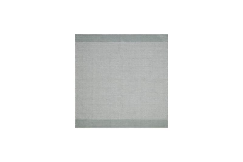 Alva Bomullsmatta 240x240 cm Kvadratisk - Ljusgrön - Textil & mattor - Mattor - Modern matta - Bomullsmatta