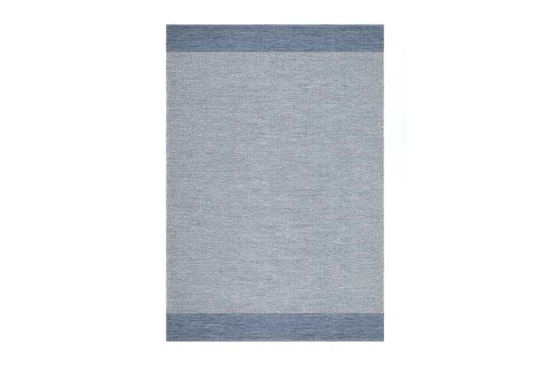 Alva Bomullsmatta 300x400 cm Rektangulär - Blå - Textil & mattor - Mattor - Modern matta - Bomullsmatta