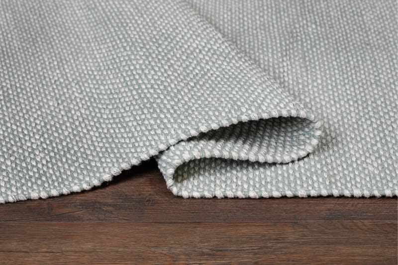 Alva Bomullsmatta 75x150 cm Oval - Ljusgrön - Textil & mattor - Mattor - Modern matta - Bomullsmatta