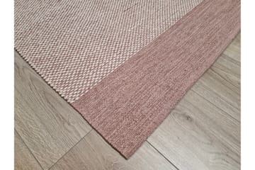 Alva Bomullsmatta 75x150 cm Oval - Rosa - Textil & mattor - Mattor - Modern matta - Bomullsmatta
