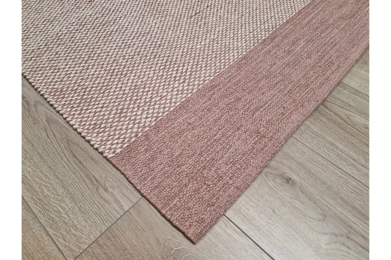 Alva Bomullsmatta 75x150 cm Oval - Rosa - Textil & mattor - Mattor - Modern matta - Bomullsmatta