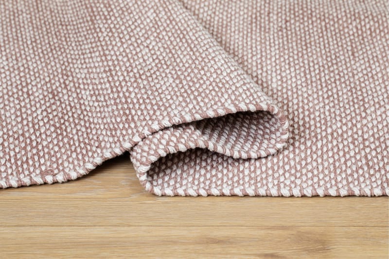 Alva Bomullsmatta 75x150 cm Oval - Rosa - Textil & mattor - Mattor - Modern matta - Bomullsmatta