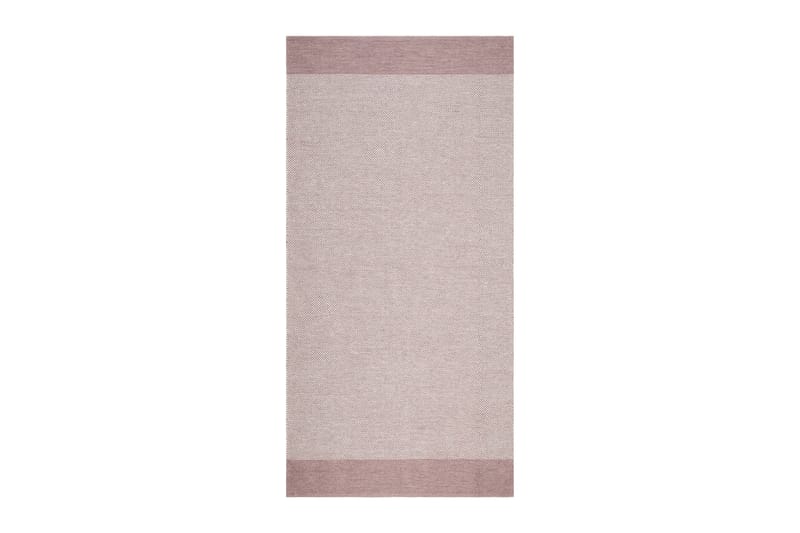 Alva Bomullsmatta 75x150 cm Oval - Rosa - Textil & mattor - Mattor - Modern matta - Bomullsmatta