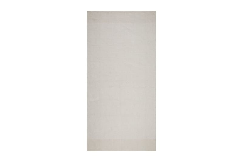 Alva Bomullsmatta 75x220 cm Oval - Creme - Textil & mattor - Mattor - Modern matta - Bomullsmatta