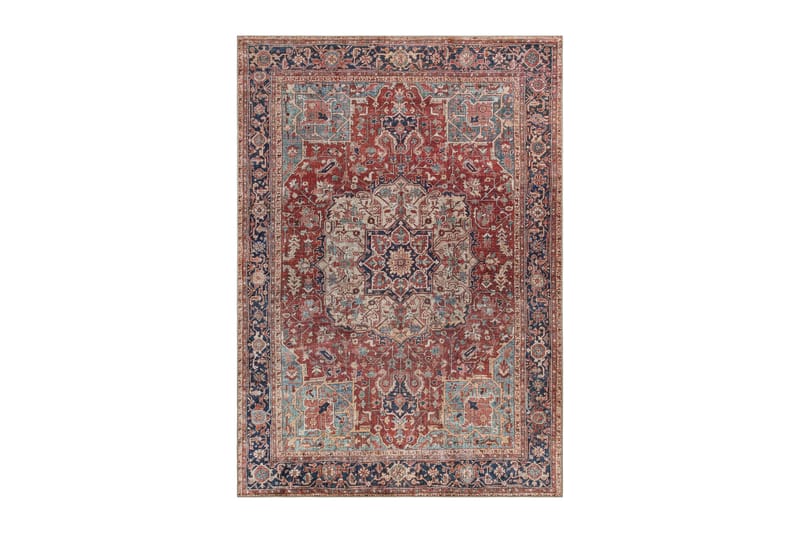 Amber Wiltonmatta 160x230 cm Rektangulär, Röd