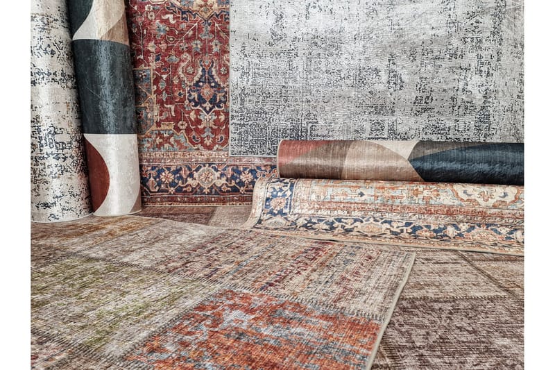 Amber Wiltonmatta 230x340 cm Rektangulär - Röd - Textil & mattor - Mattor - Modern matta - Wiltonmattor