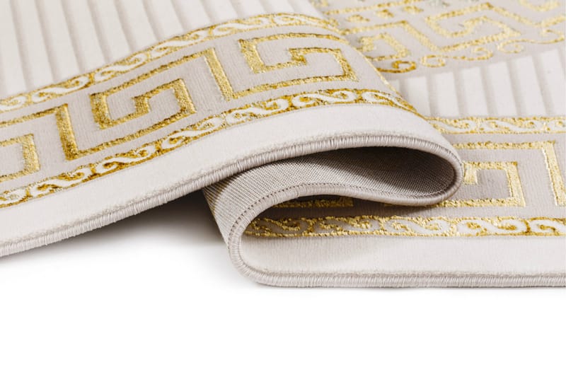 Ankara Wiltonmatta 80x150 cm - Beige/Guld - Textil & mattor - Mattor - Modern matta - Wiltonmattor