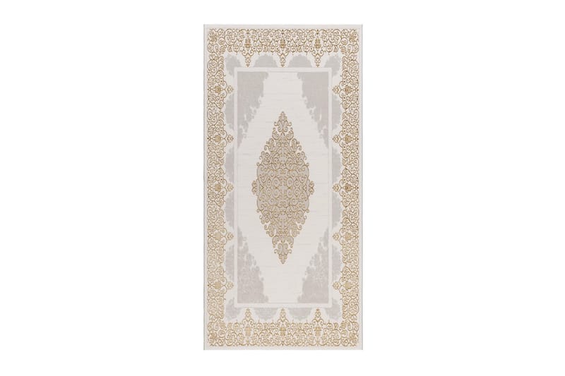 Ankara Wiltonmatta 80x150 cm - Beige/Guld - Textil & mattor - Mattor - Modern matta - Wiltonmattor