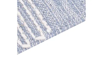 Ansar Bomullsmatta 80x150 cm - Blå - Textil & mattor - Mattor - Modern matta - Bomullsmatta