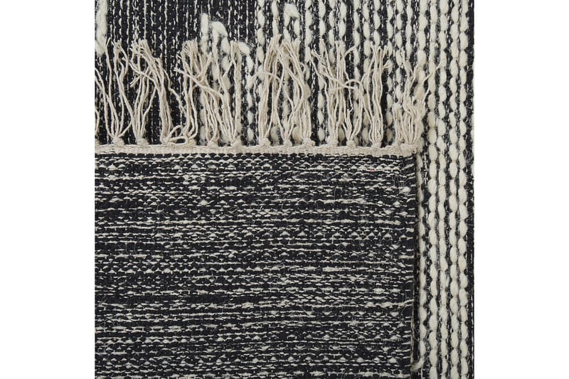 Arbaa Bomullsmatta 80x150 cm - Svart/Vit - Textil & mattor - Mattor - Modern matta - Bomullsmatta