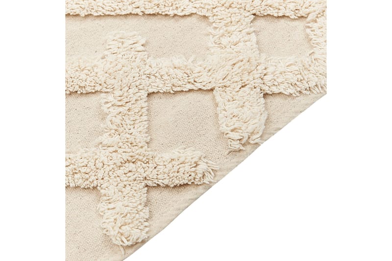 Ardahan Bomullsmatta 80x150 cm - Beige - Textil & mattor - Mattor - Modern matta - Bomullsmatta