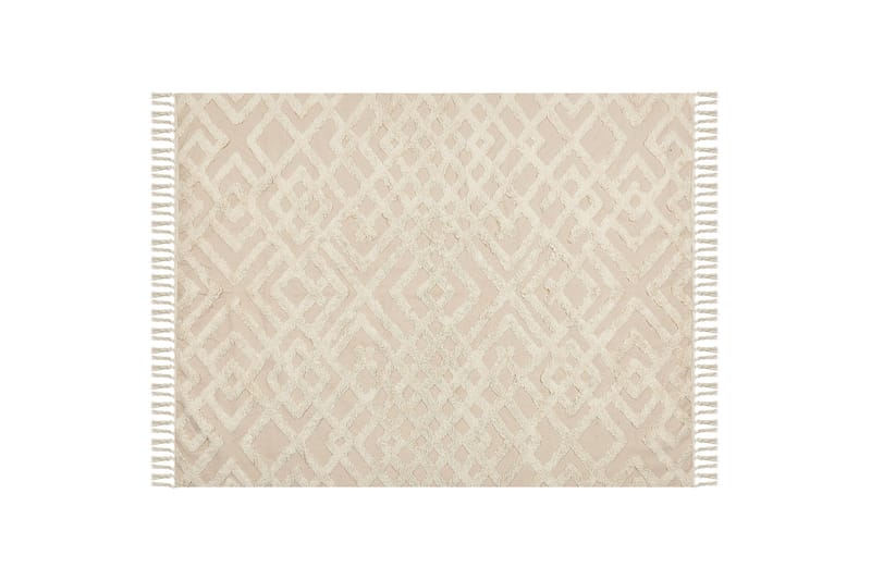 Ardahan Ryamatta 160x230 cm - Beige - Textil & mattor - Mattor - Modern matta - Ryamatta & luggmatta