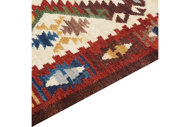 Arevik Ullmatta 200x300 cm - Röd - Textil & mattor - Mattor - Modern matta - Ullmatta